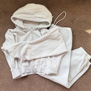 TNA Light Gray Jumpsuit